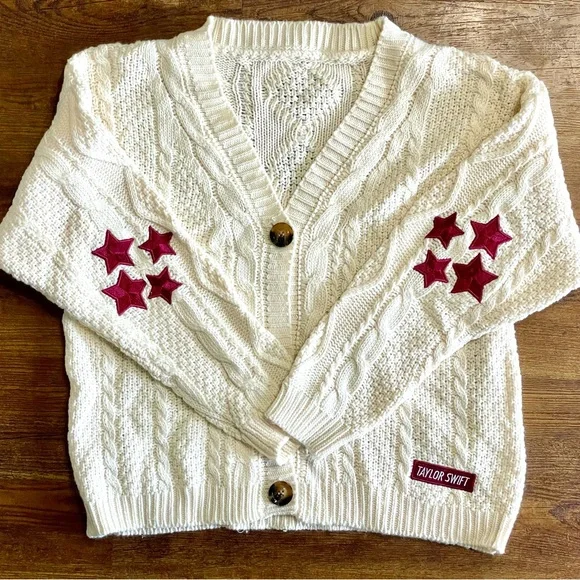 Taylor Swift RED Cardigan カーディガン M/L Taylor Swift Red Cardigan – Shoptown Boutique